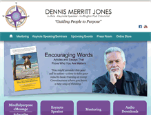 Tablet Screenshot of dennismerrittjones.com